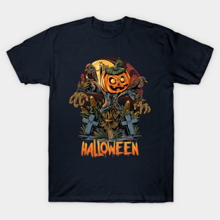 Halloween Scarecrow T-Shirt